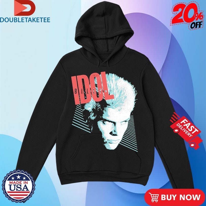 Billy Idol Face Stripes Shirts