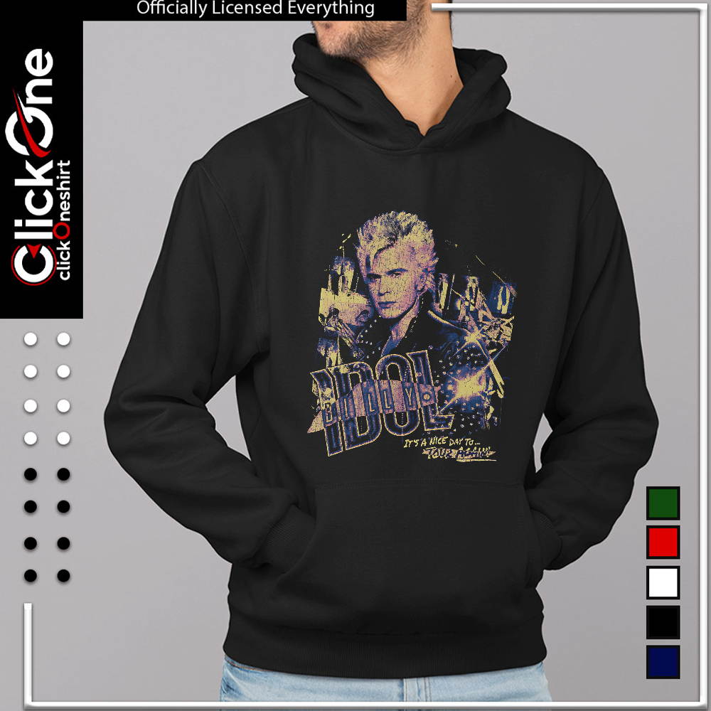 Billy Idol It is a nice day to tour again shirt