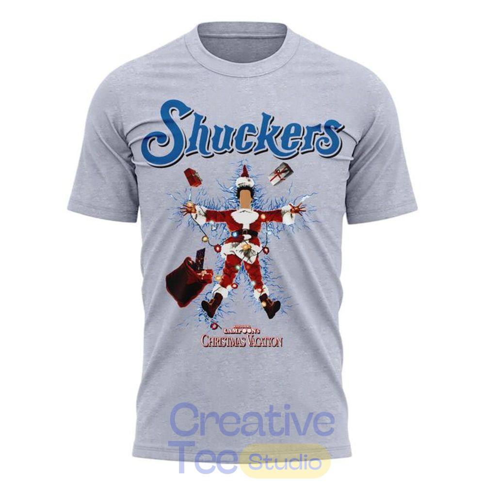 Biloxi Shuckers 2026 Christmas Vacation T-Shirt