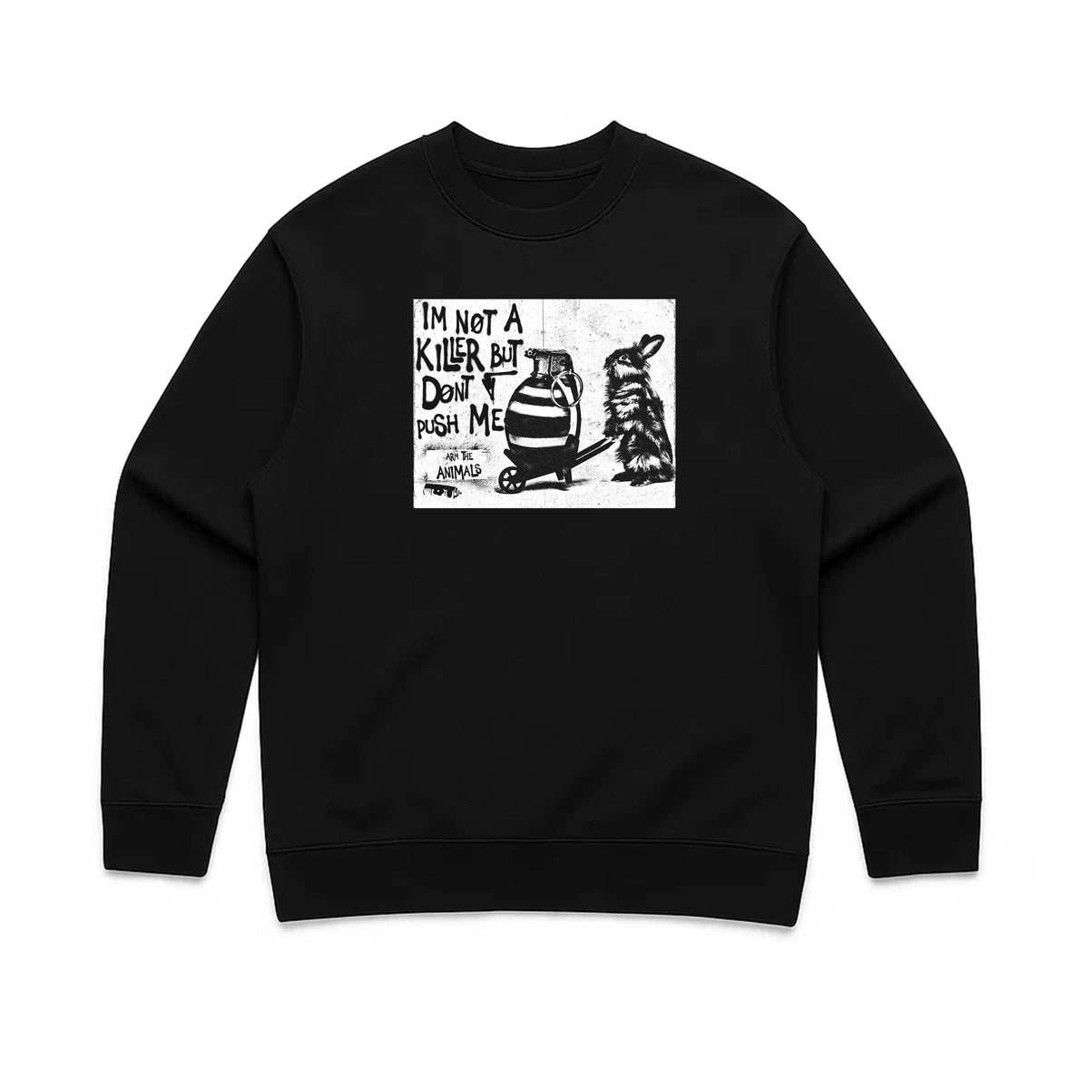 Unisex | Don't Push Me | Crewneck Sweatshirt