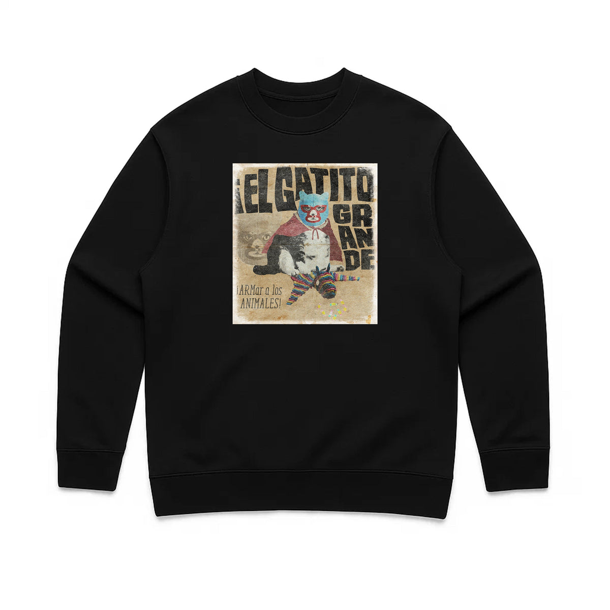 Unisex | El Gatito Grande | Crewneck Sweatshirt