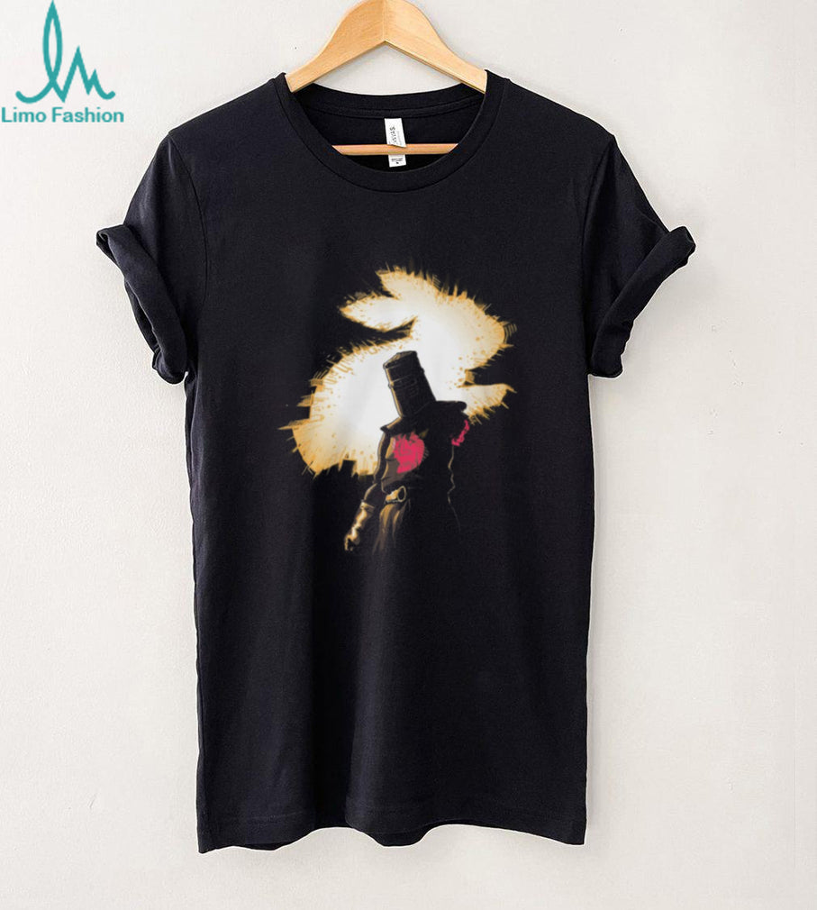 Black Knight Stand Tall Silhouette Monty Python Fan T Shirt