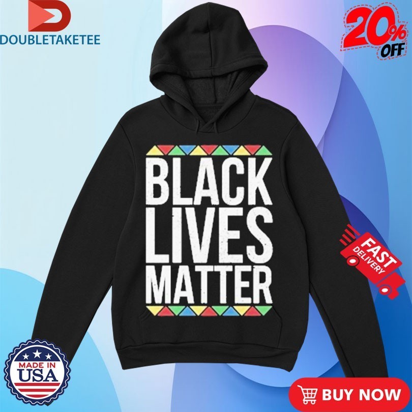 Black Lives Matter Colored Triangle Shirts