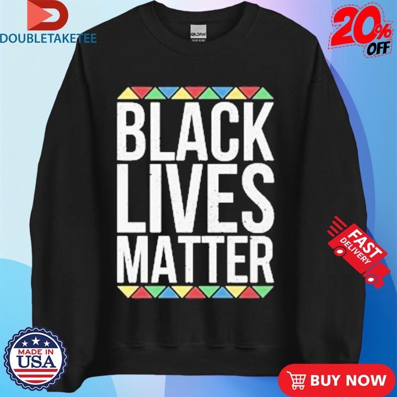 Black Lives Matter Colored Triangle Shirts