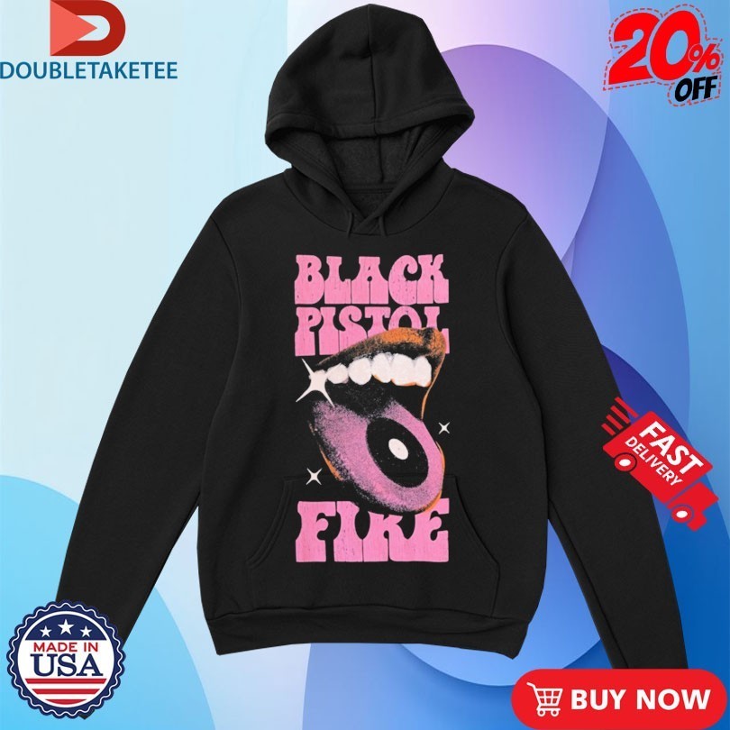Black Pistol Fire Tongue Eye Shirts