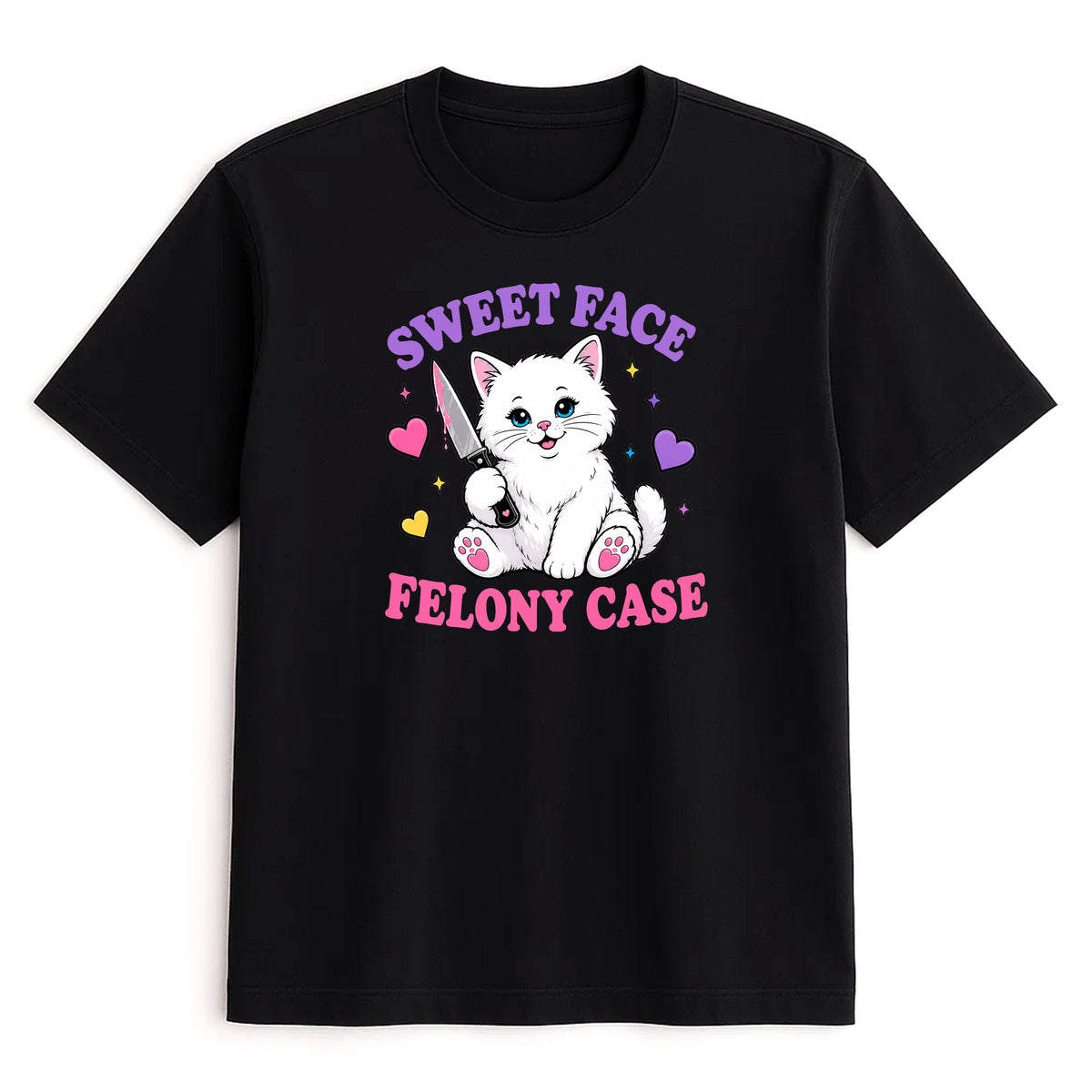 Unisex | Sweet Face Felony Case | Tee
