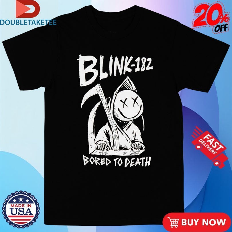 Blink 182 Bored To Death Grim Reaper Shirts