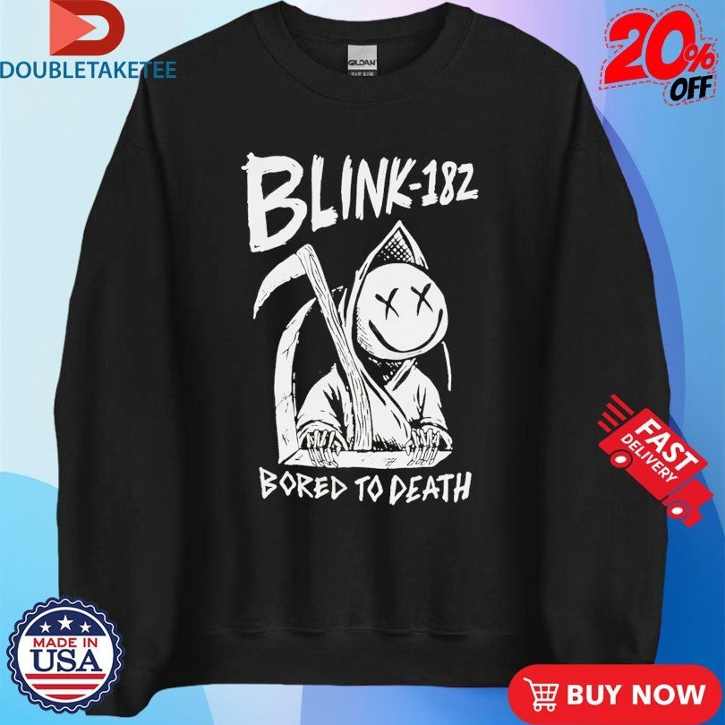 Blink 182 Bored To Death Grim Reaper Shirts
