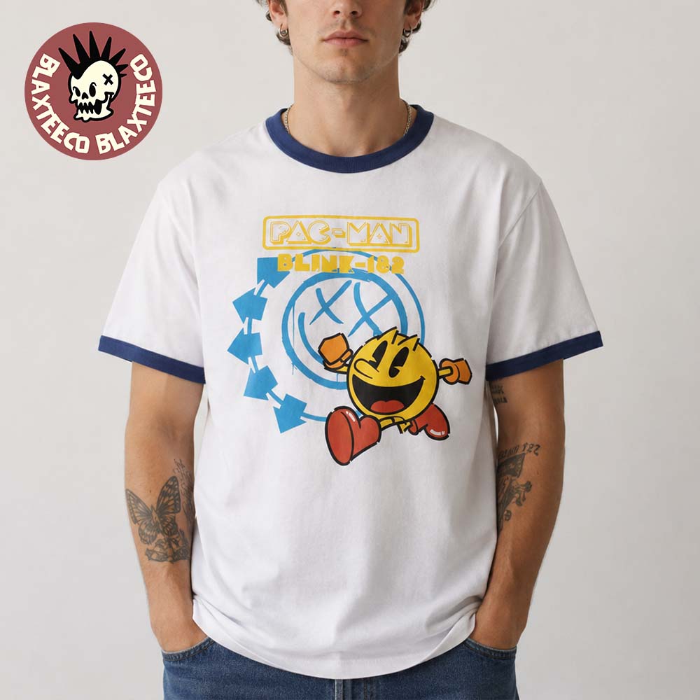 Blink-182 X Pacman San Diego Comic-Con 2026 Exclusive Ringer T-Shirt