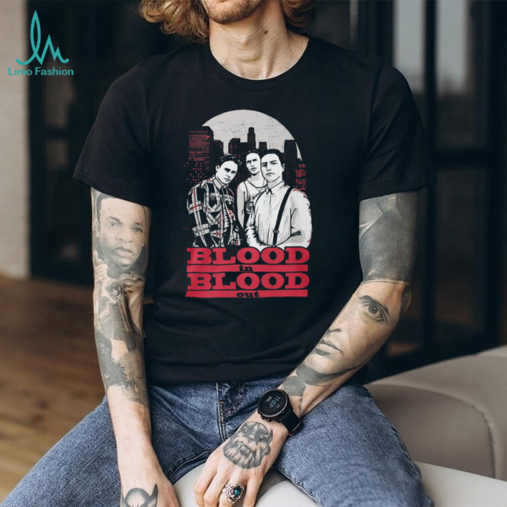 Blood In Blood Out Bound By Honor Trio Skyline Graphic T Shirt
