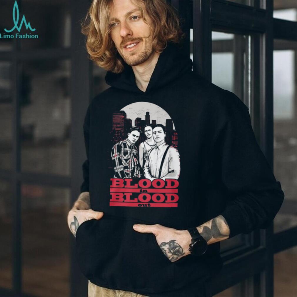 Blood In Blood Out Bound By Honor Trio Skyline Graphic T Shirt