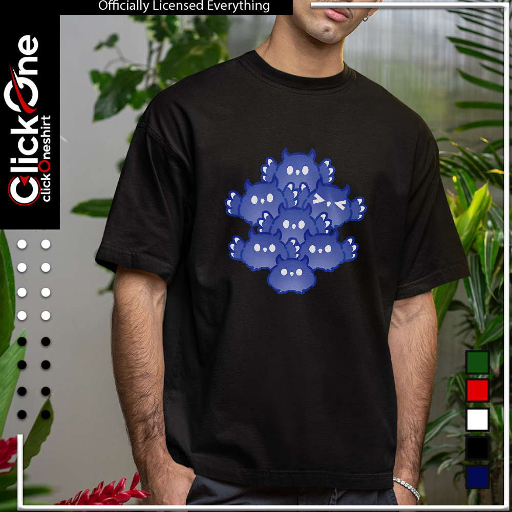 Blue Owls Dungeons and Dragons Symbol shirt