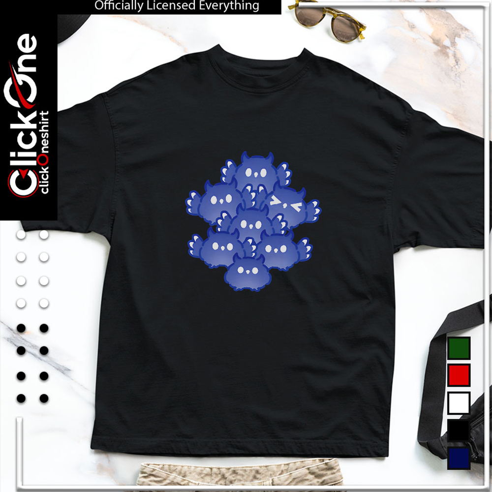 Blue Owls Dungeons and Dragons Symbol shirt