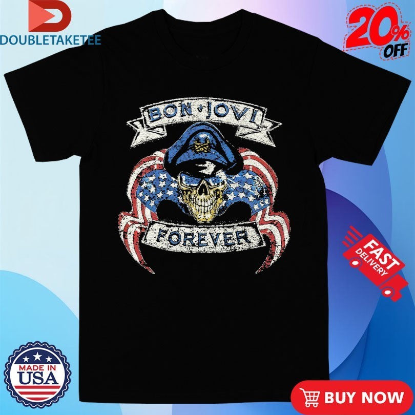 Bon Jovi Forever Skull Shirts