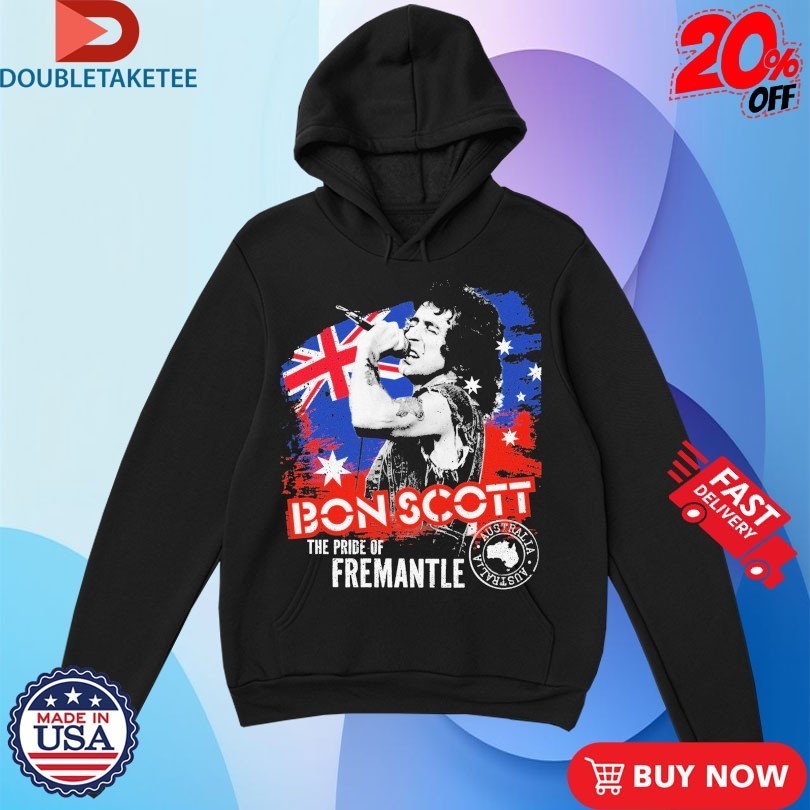Bon Scott The Pride Of Fremantle Australia Stamp Shirts