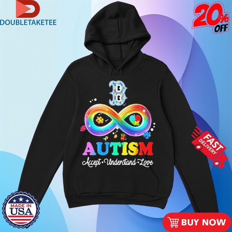 Boston Red Sox Autism Accept Understand Love Shirts