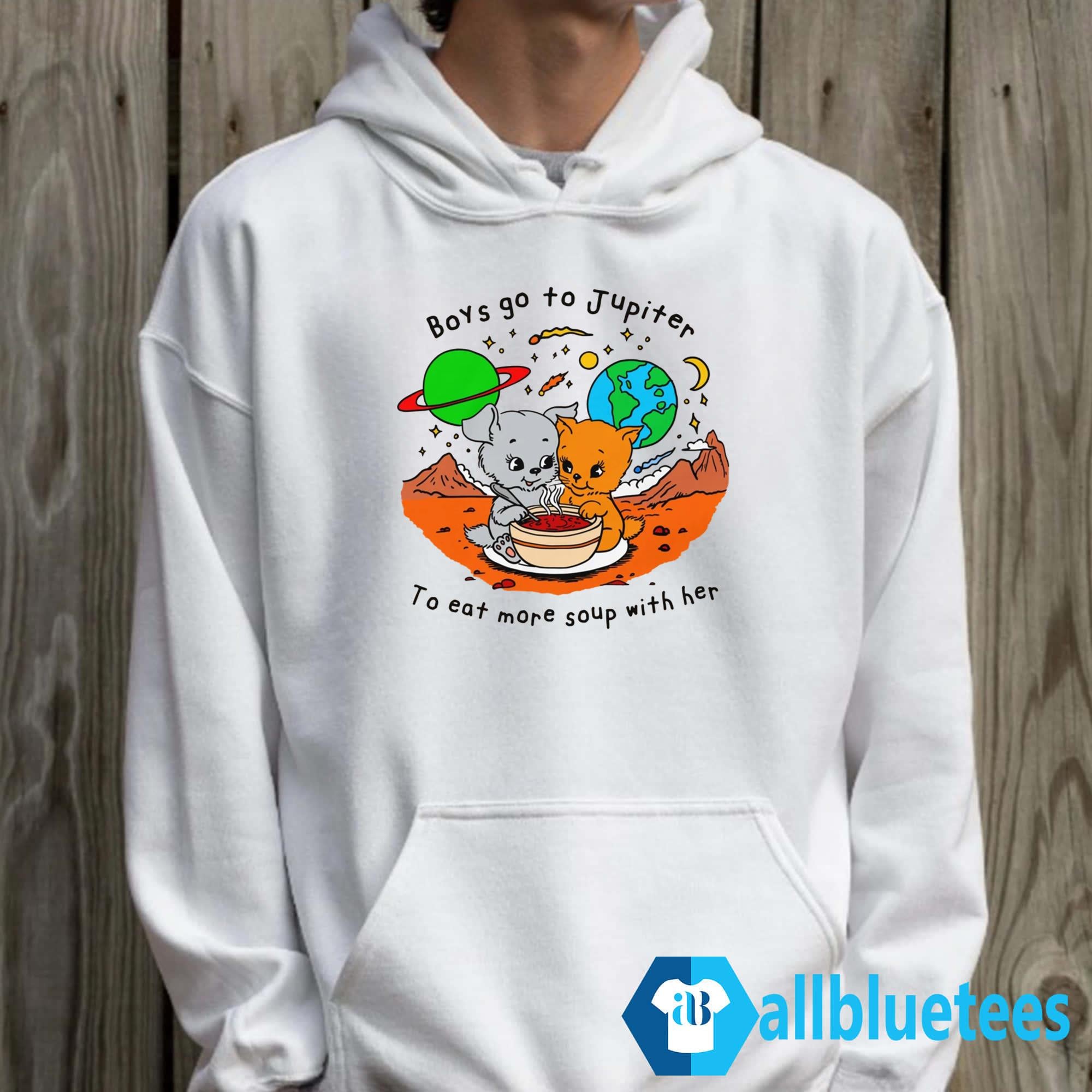 Boys Go To Jupiter To Eat More Soup With Her Shirt