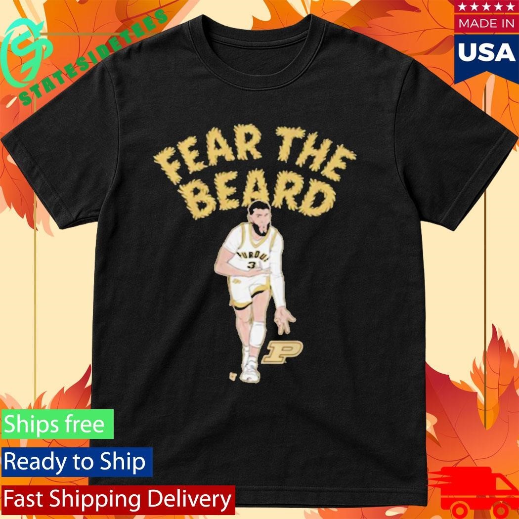 Braden Smith Fear The Beard Purdue Boilermakers Shirt