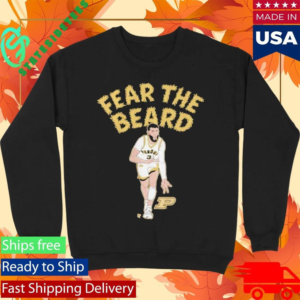 Braden Smith Fear The Beard Purdue Boilermakers Shirt