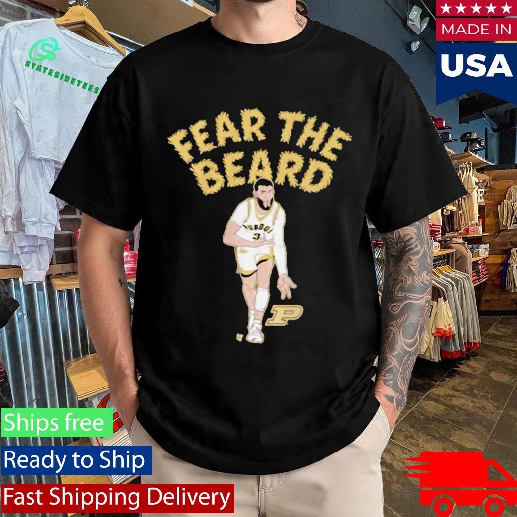Braden Smith Fear The Beard Purdue Boilermakers Shirt