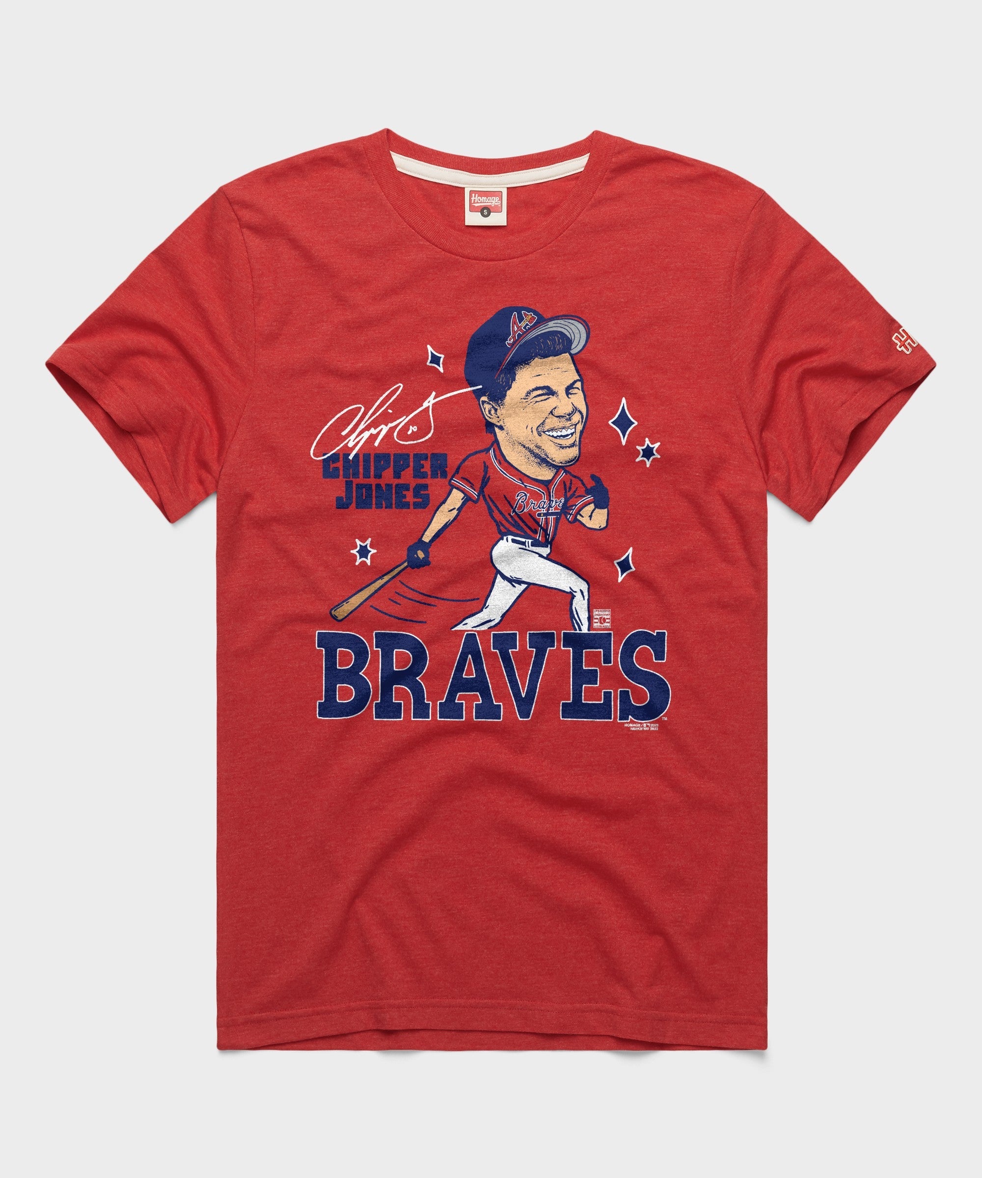 Braves Chipper Jones Signature
