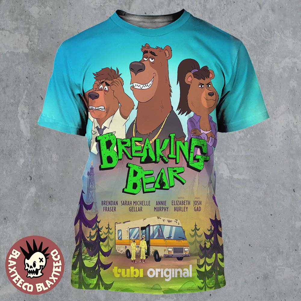 Breaking Bear Tubi Original TV Series Poster All Over Print Shirt