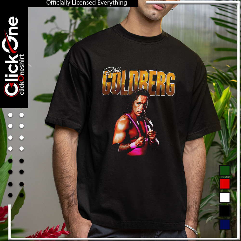 Bret Hart Bill Goldberg Wrestling shirt