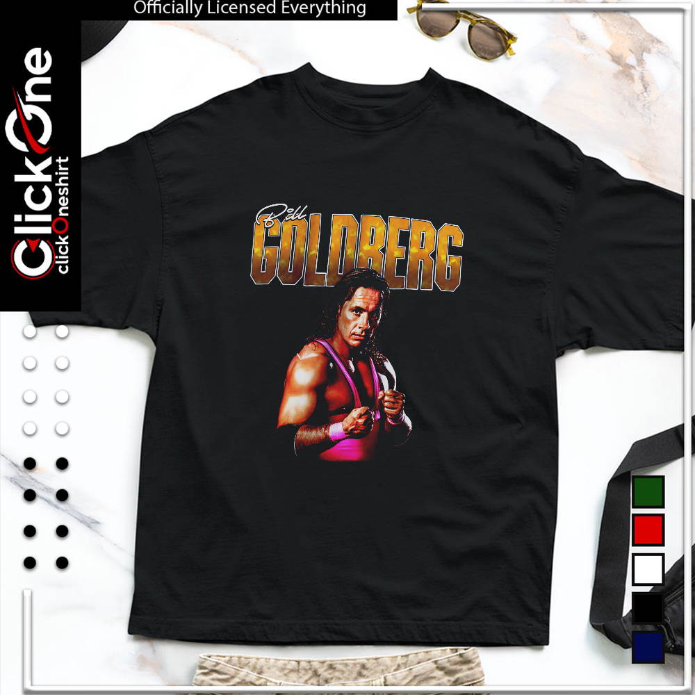 Bret Hart Bill Goldberg Wrestling shirt