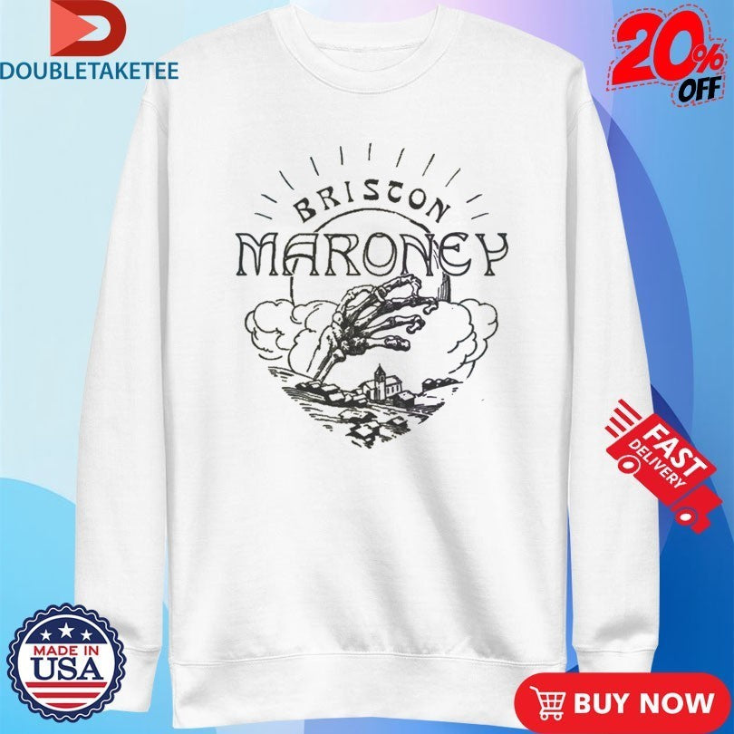 Briston Maroney Skull Town Skeleton Hand Shirts