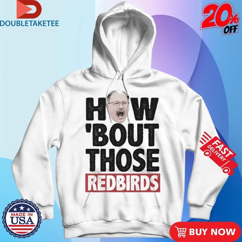 Brock Spack How ‘Bout Those Illinois State Redbirds Head T-shirt!s