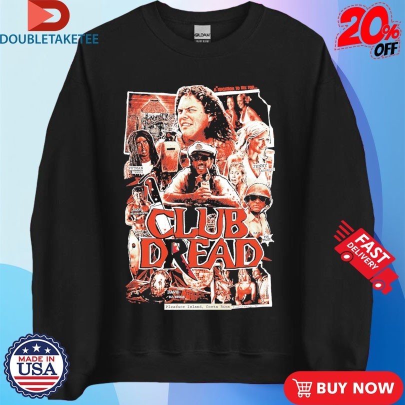Broken Lizard Creeporama Club Dread Pleasure Island T-shirts