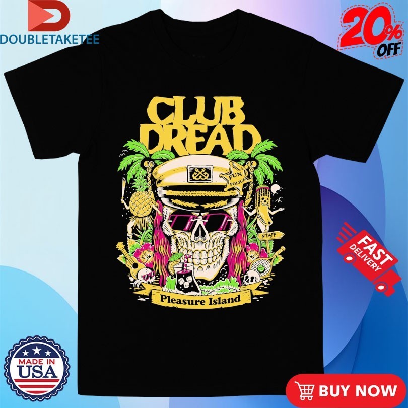 Broken Lizard Pleasure Island Creeporama Club Dread Fun Police SKull T-shirts
