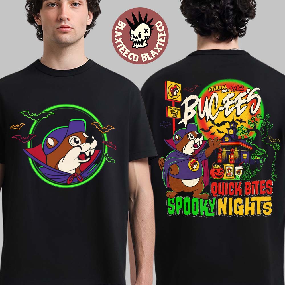 Buc-ee’s Halloween 2026 Quick Bites Spooky Nights Exclusive T-Shirt