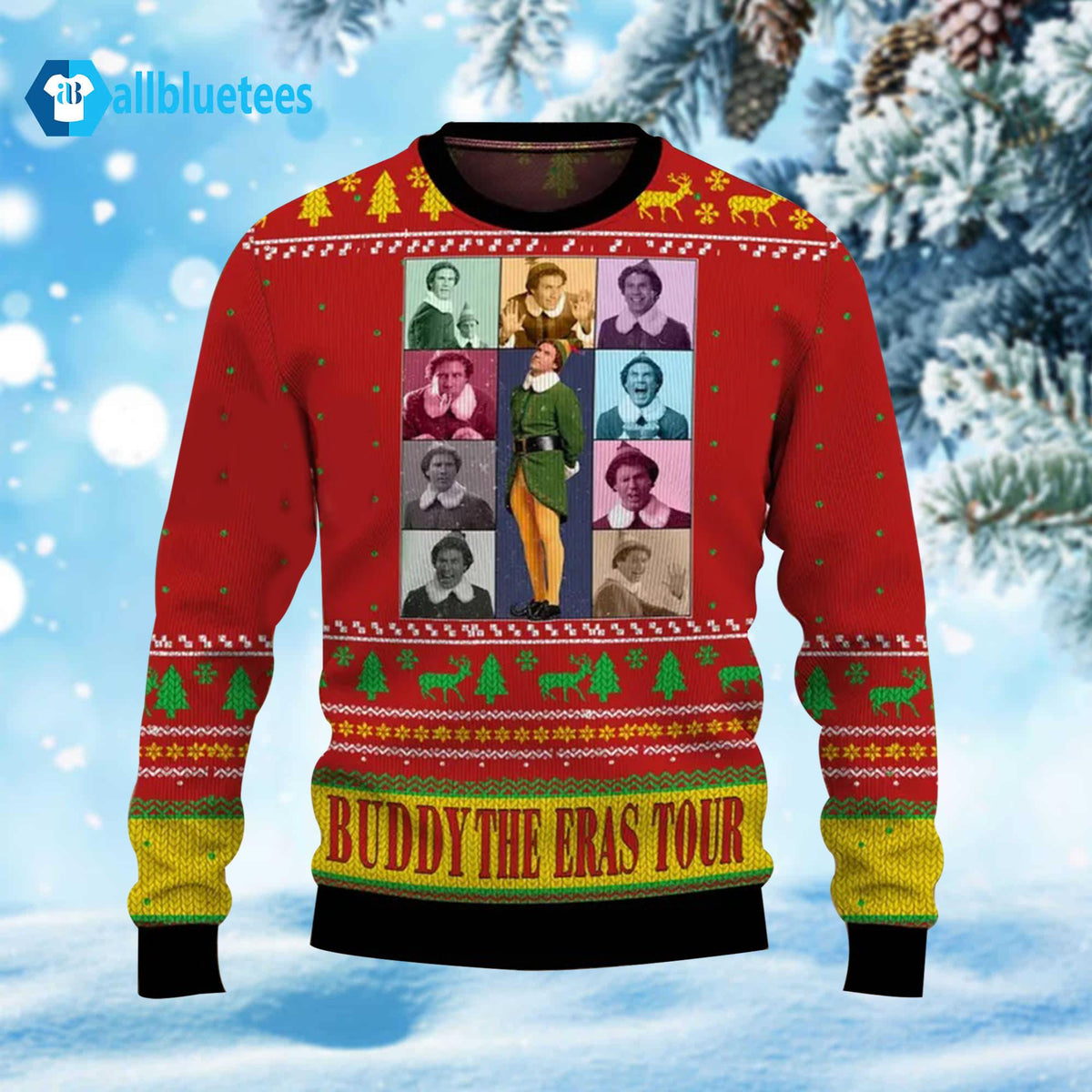 Buddy The Eras Tour Ugly Christmas Sweater