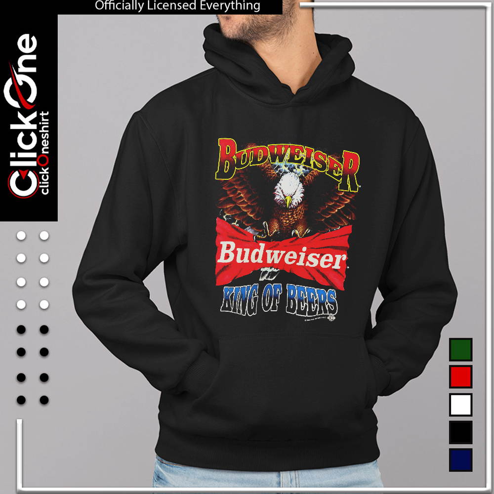 Budweiser Bald Eagle Logo Budweiser King of Beers 1993 shirt