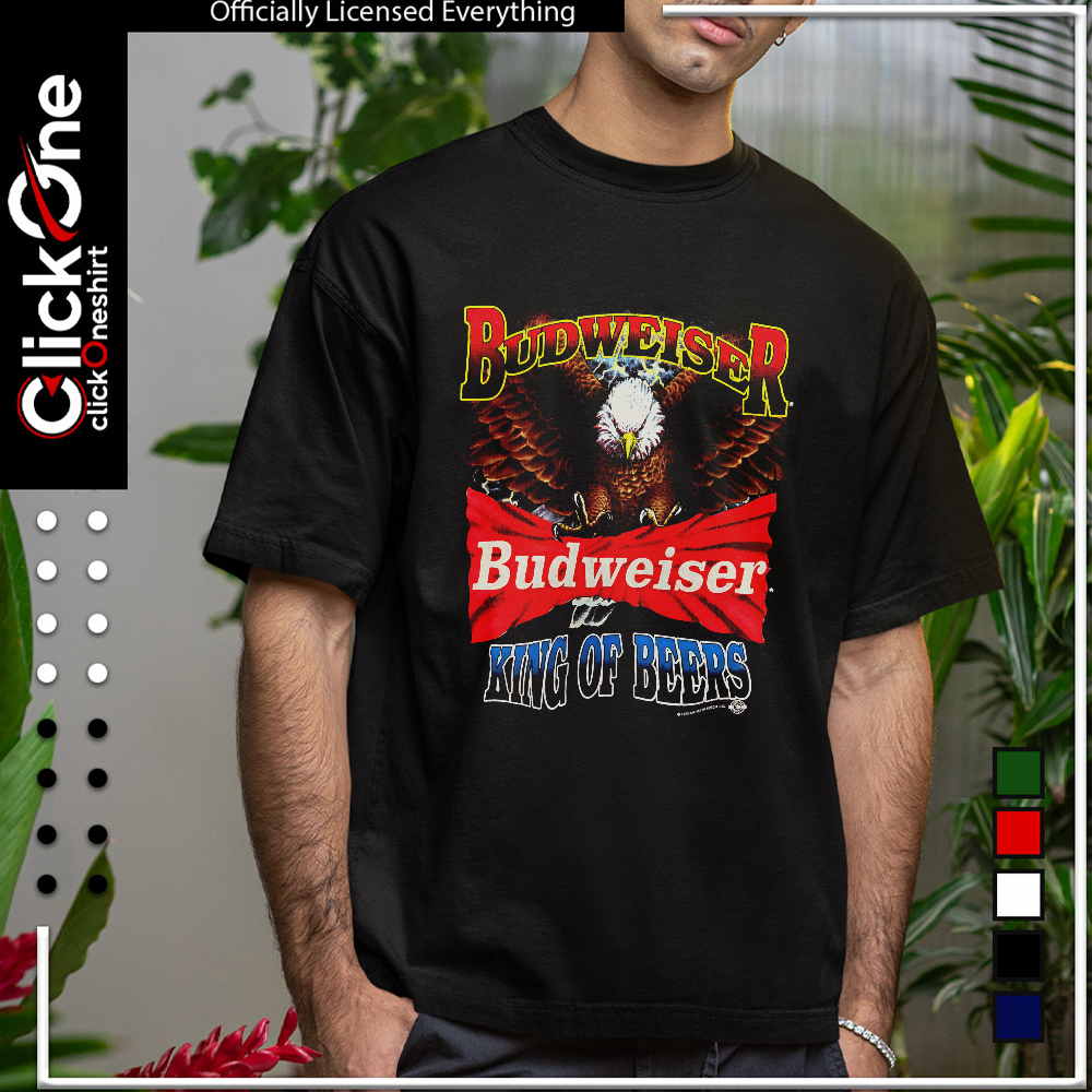 Budweiser Bald Eagle Logo Budweiser King of Beers 1993 shirt