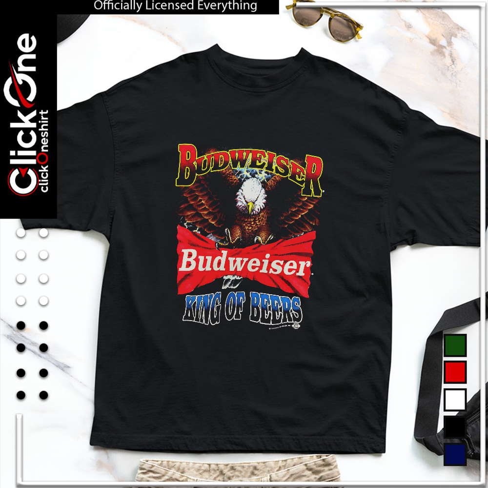 Budweiser Bald Eagle Logo Budweiser King of Beers 1993 shirt