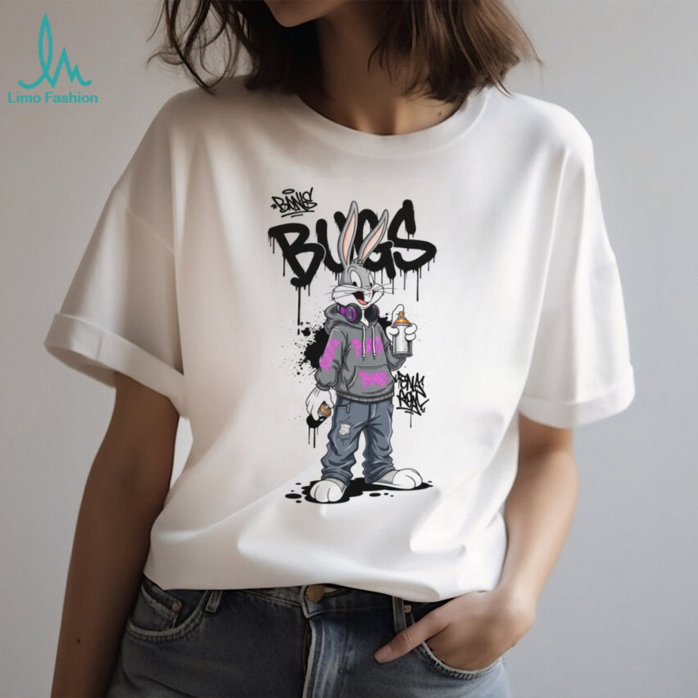 Bugs Bunny Streetwear Graffiti Artist Hoodie Design Urban Hip Hop Apparel
