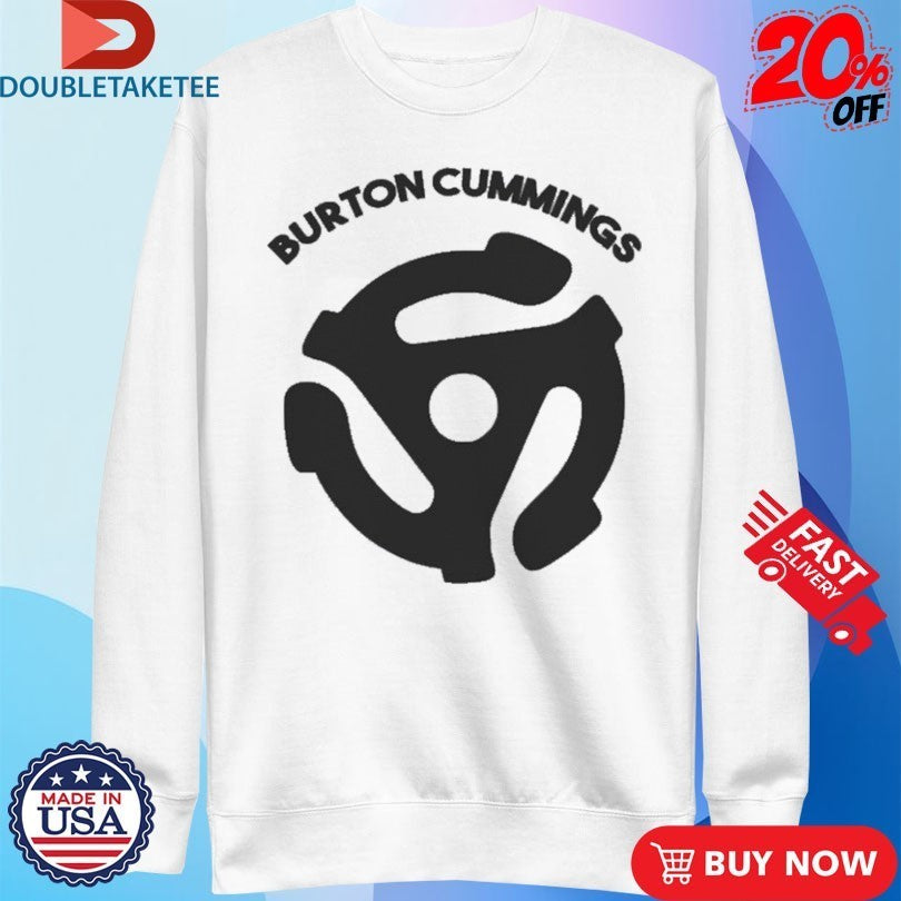Burton Cummings 45 RPM Adapter Shirts