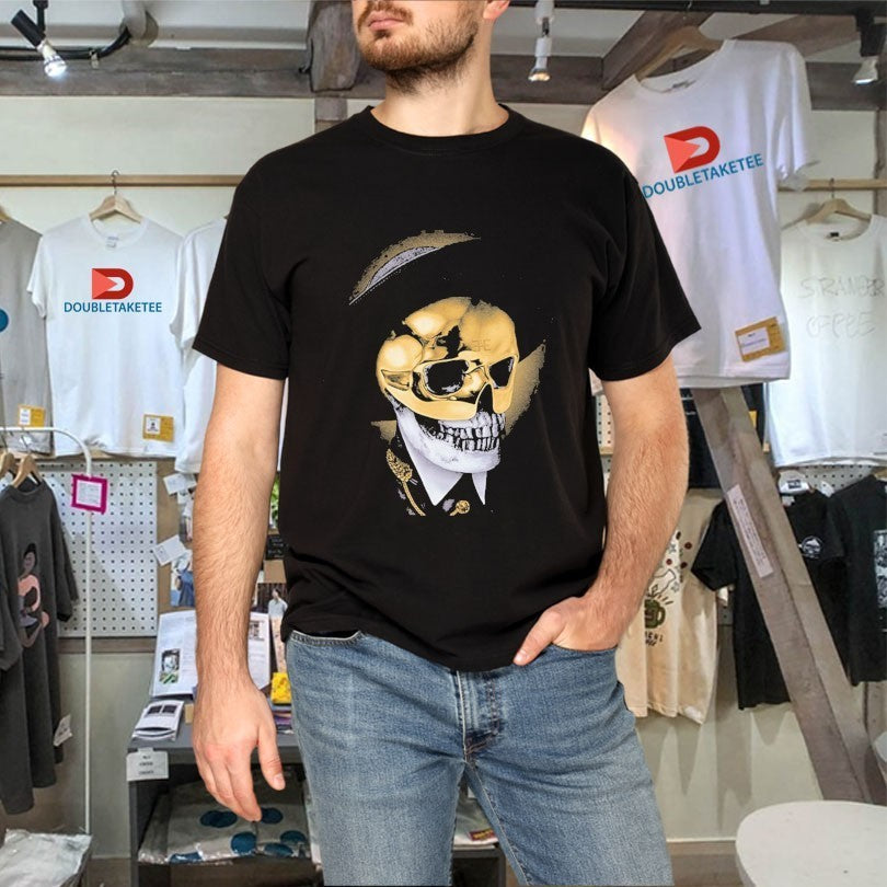Busta Rhymes Gold Skull Shirts