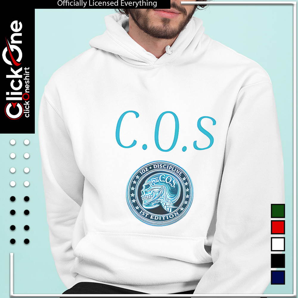 C O S discipline 1st edition C O S skull shirt