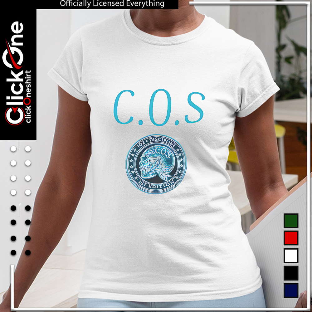 C O S discipline 1st edition C O S skull shirt