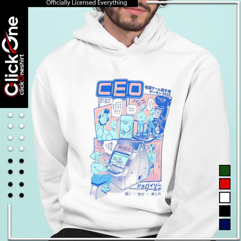 CEO Fighting Game Championship 2026 Arcade Gaming Tournament shirt