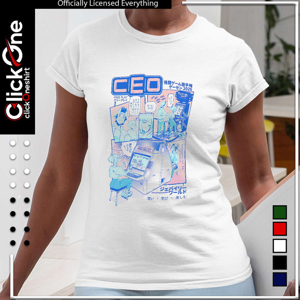 CEO Fighting Game Championship 2026 Arcade Gaming Tournament shirt