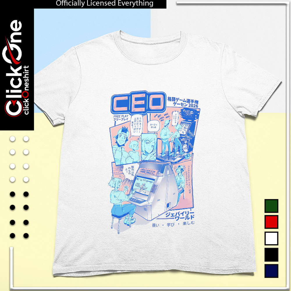 CEO Fighting Game Championship 2026 Arcade Gaming Tournament shirt