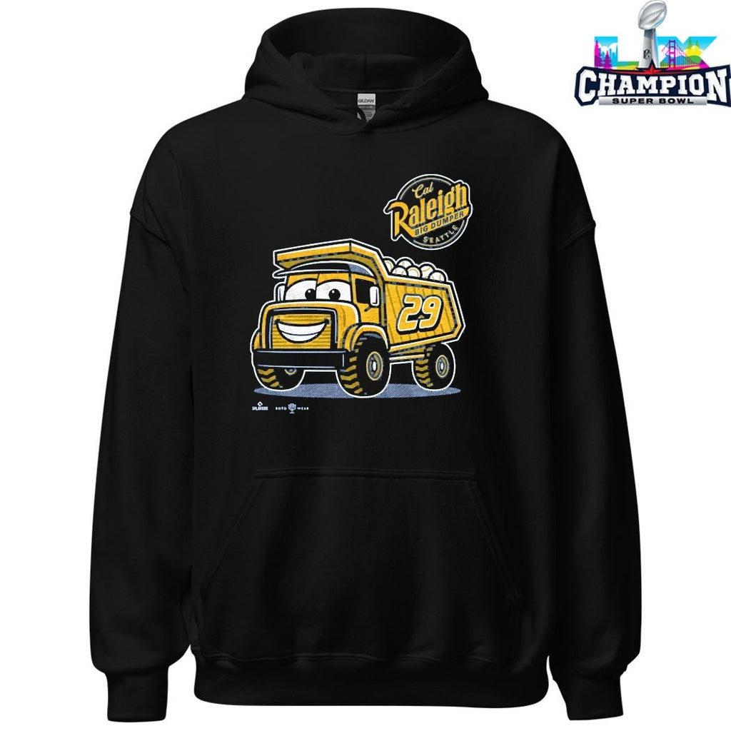 Cal Raleigh Big Dumper Seattle Mariners T-shirts