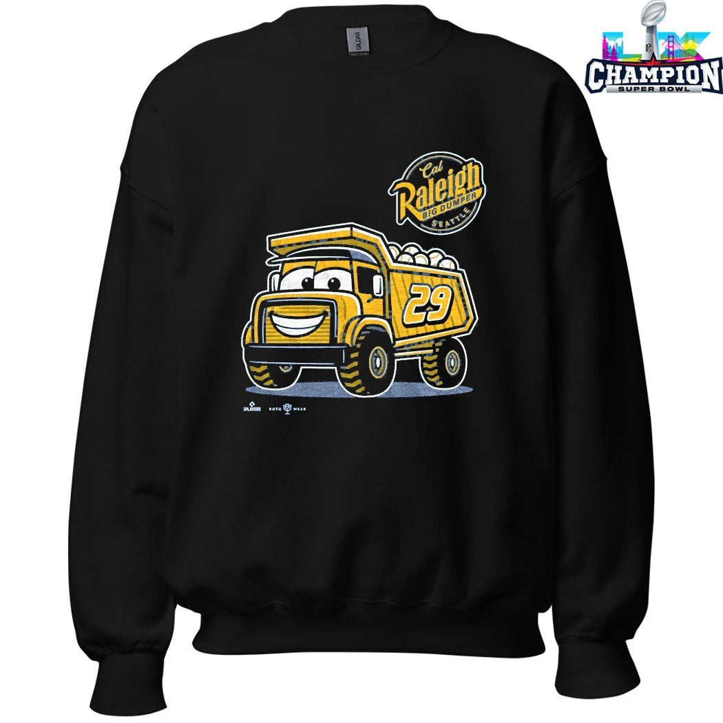 Cal Raleigh Big Dumper Seattle Mariners T-shirts