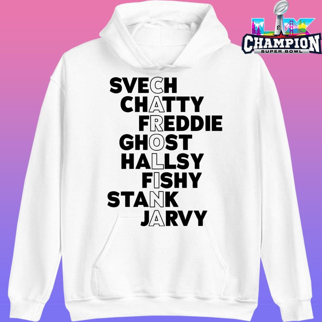Carolina Hockey Names 2026 Svech And Chatty And Freddie Shirt