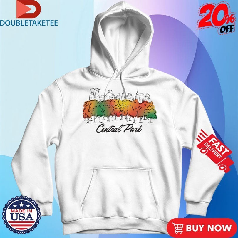 Central Park Foliage Only NY Shirts