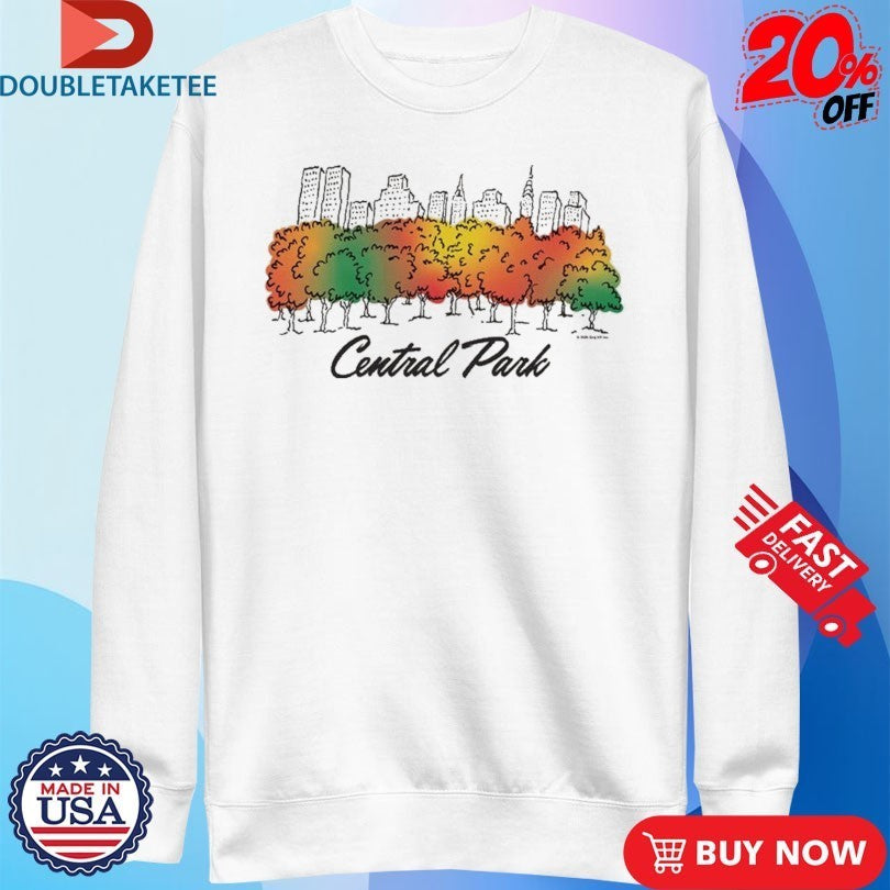 Central Park Foliage Only NY Shirts